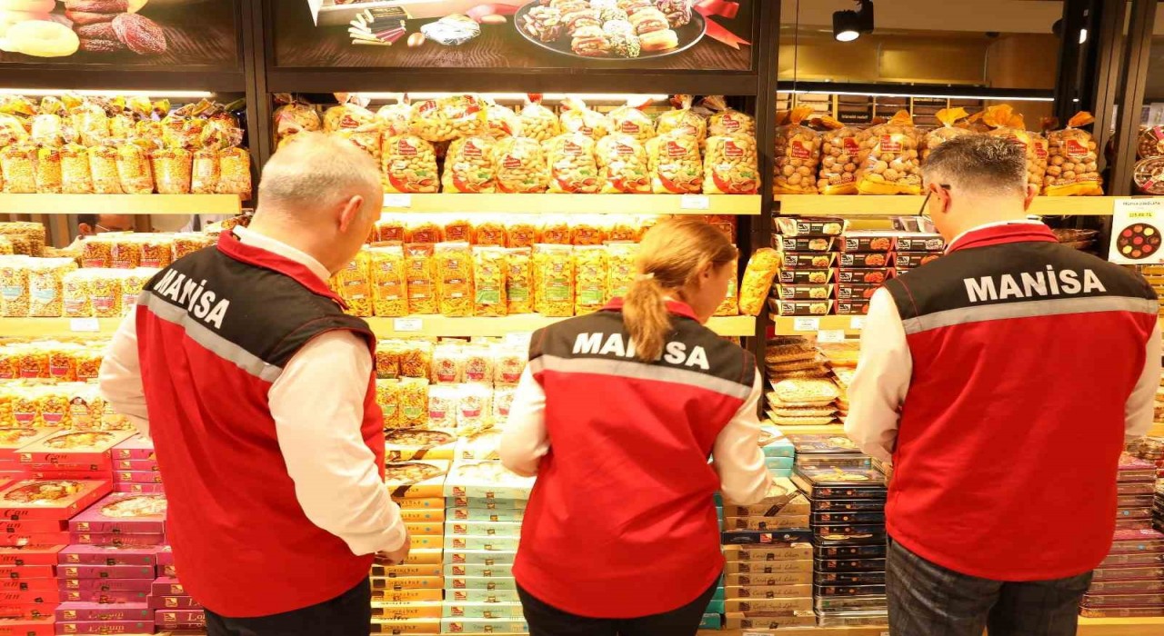 Manisada bayram öncesi gıda denetimleri arttırıldı