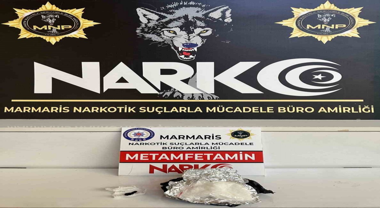 Marmariste kamyon lambasında uyuşturucu madde ele geçirildi