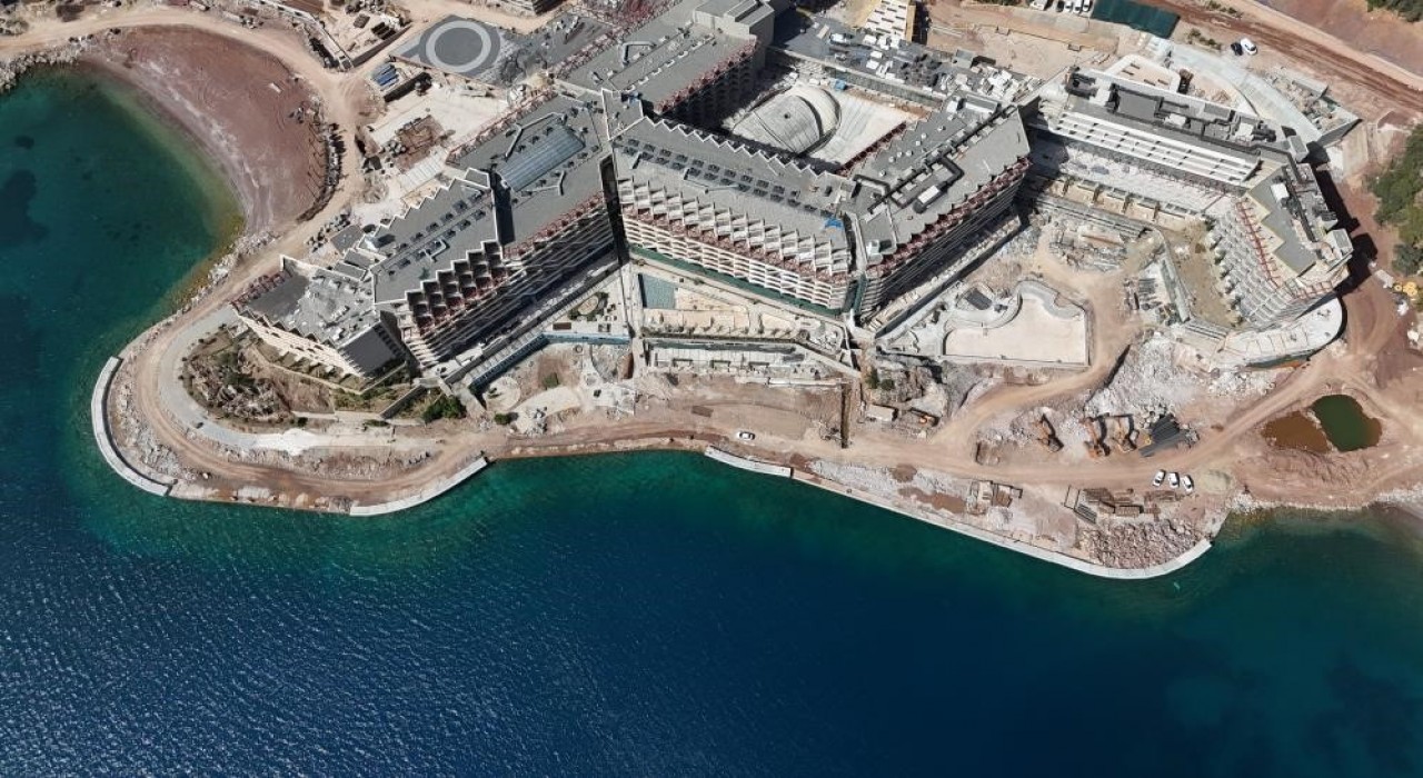 Marmariste milli park alanındaki otel inşaatına yıkım kararı