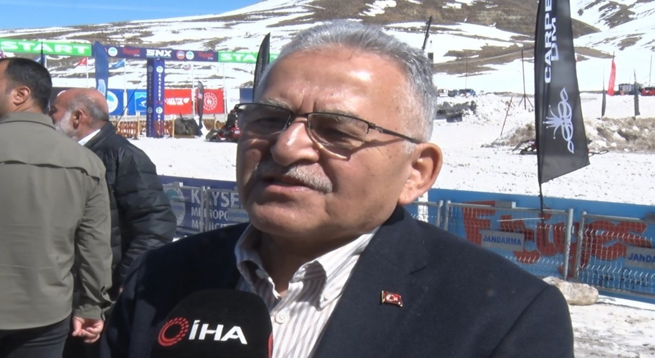 Memduh Büyükkılıç: 20 derecenin üzerindeki bir sıcaklıkta Erciyeste yarışma yapılıyor