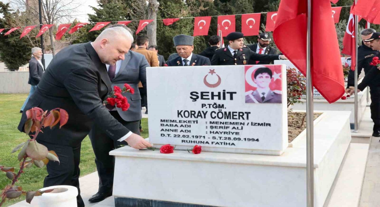 Menemende Çanakkale Şehitleri anıldı
