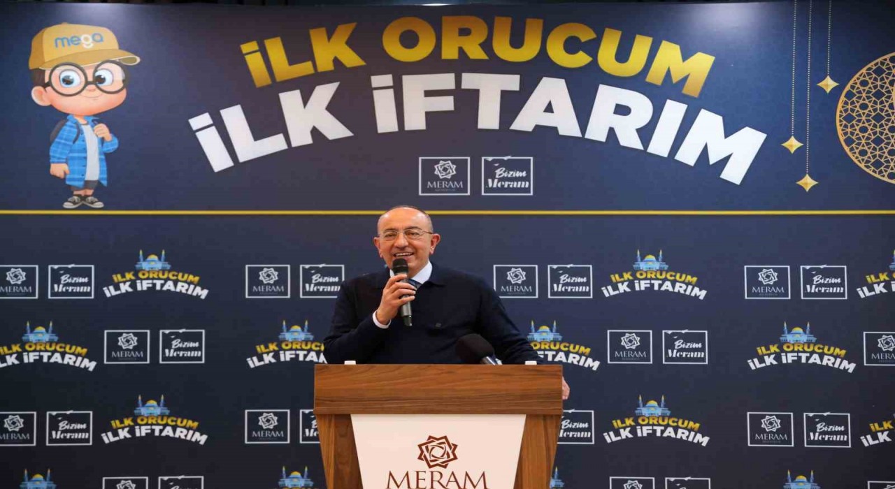 Meramda ‘İlk Orucum, İlk İftarım coşkusu yaşandı