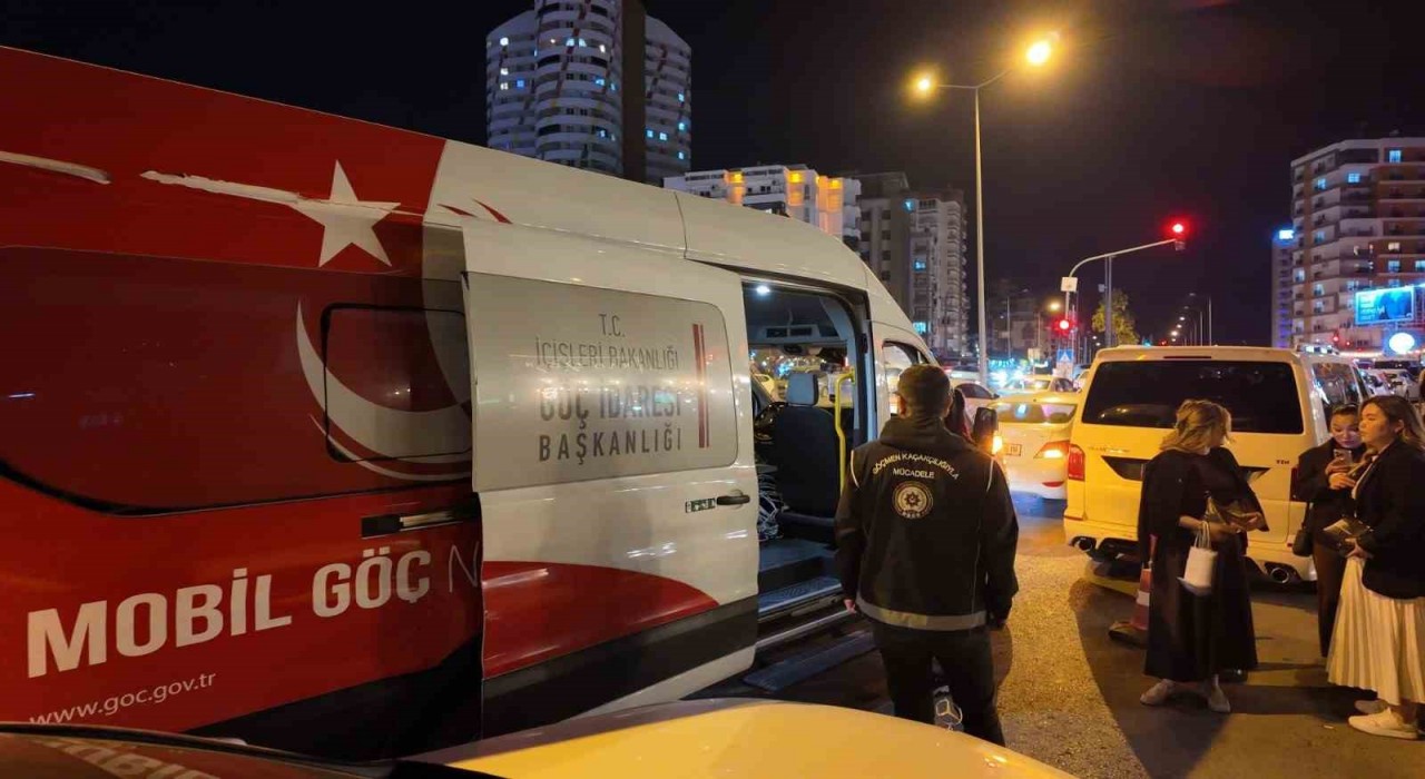 Mersinde işletmelere düzensiz göçmen denetimi