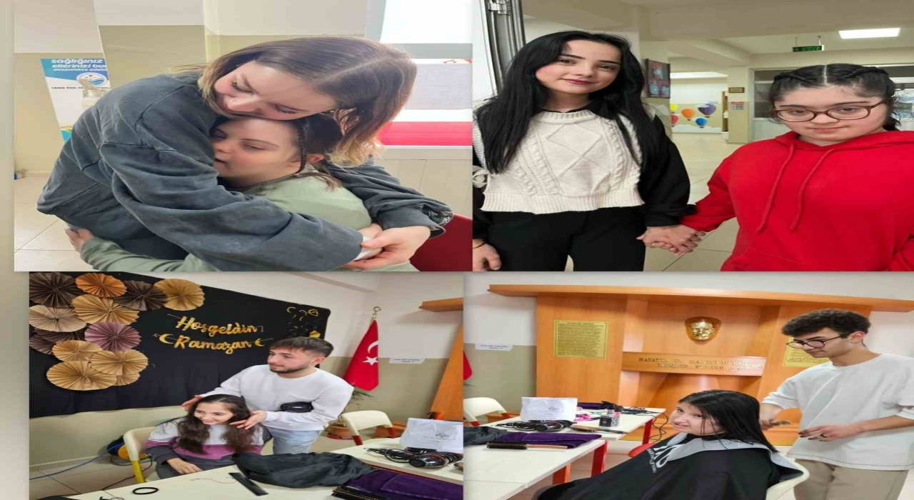 MESEM öğrencilerinden özel öğrencilere bayram bakımı