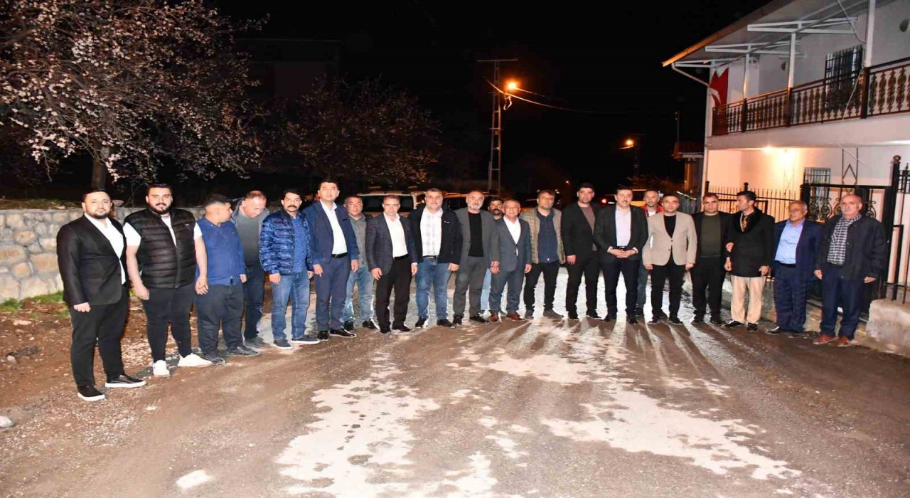 Milletvekili Tüfenkci ile Başkan Ulutaş, Akçadağda vatandaşlarla bir araya geldi