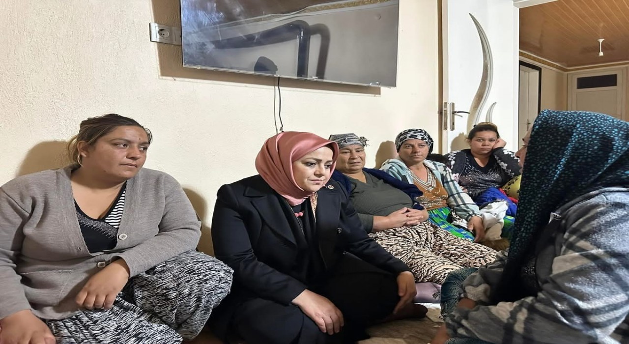 Milletvekili Ünden minik Nazlının acılı ailesine taziye ziyareti