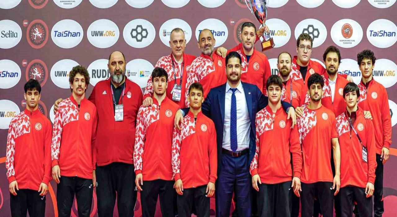 Milliler, U23 Avrupa Güreş Şampiyonasını 3 kupayla tamamladı