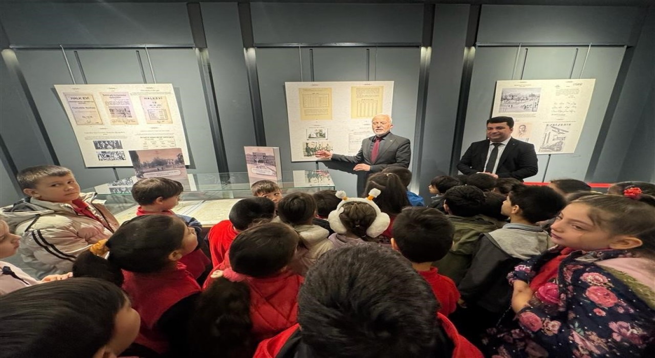 Minik ziyaretçiler Maziden İstikbale Asırlık Şifa yolculuğu yaptı
