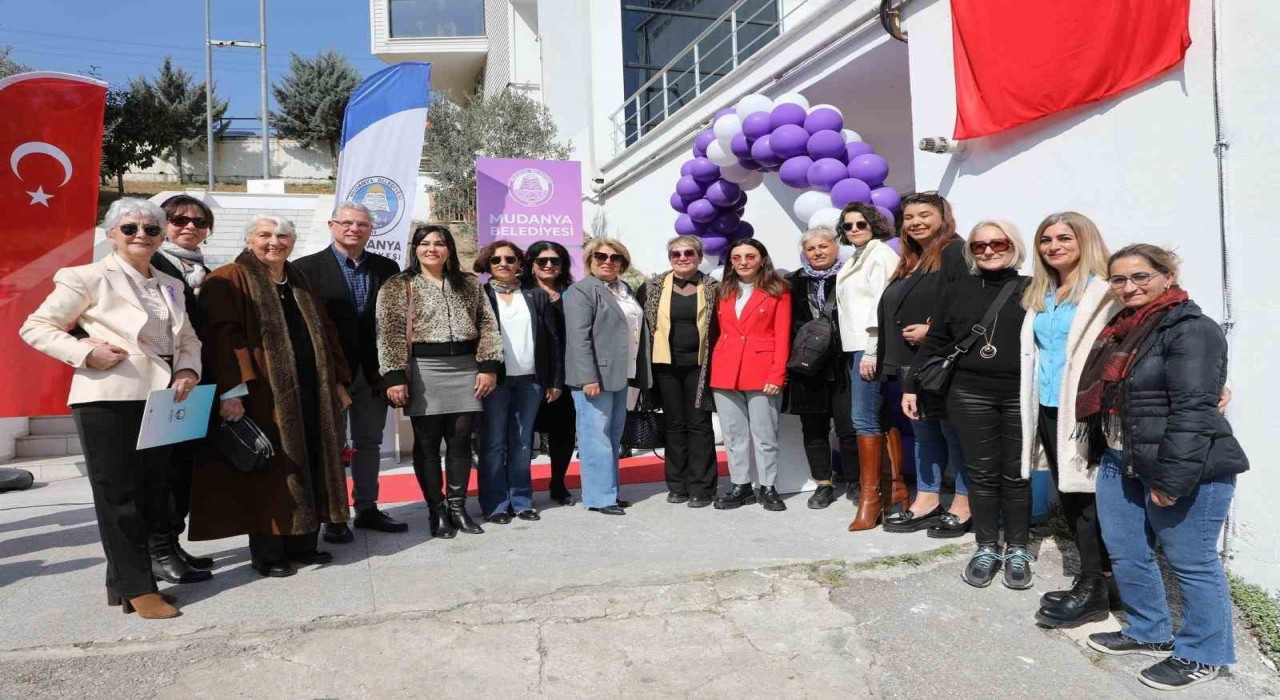 Mudanyada kadınlar için tarihi adım