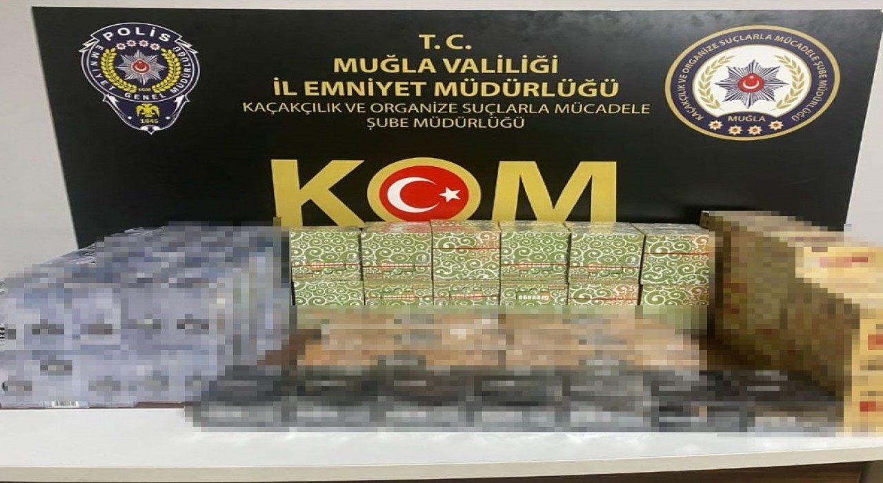 Muğlada kaçakçılığa geçit verilmedi: 1 tutuklama