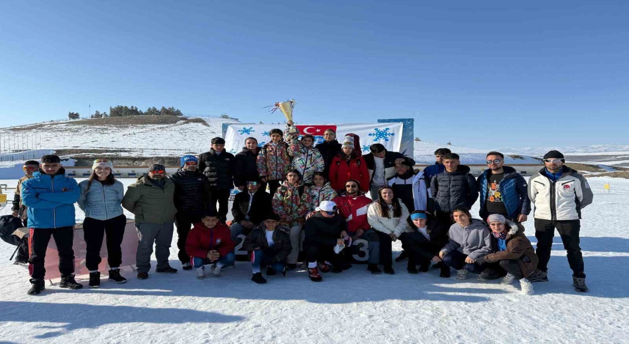 Muşlu kayakçılar, Biathlon Türkiye Şampiyonasını 6 madalya ile tamamladı