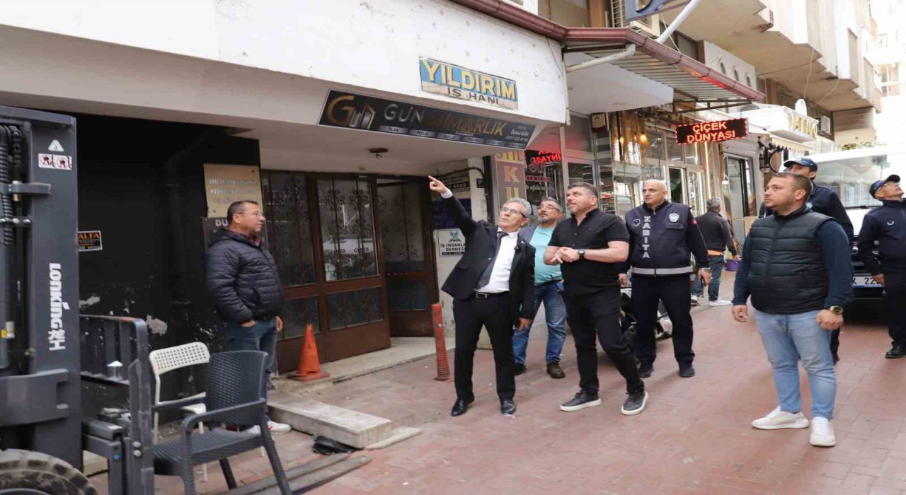 Nazillide Ayakkabıcılar Sokağı yenileniyor