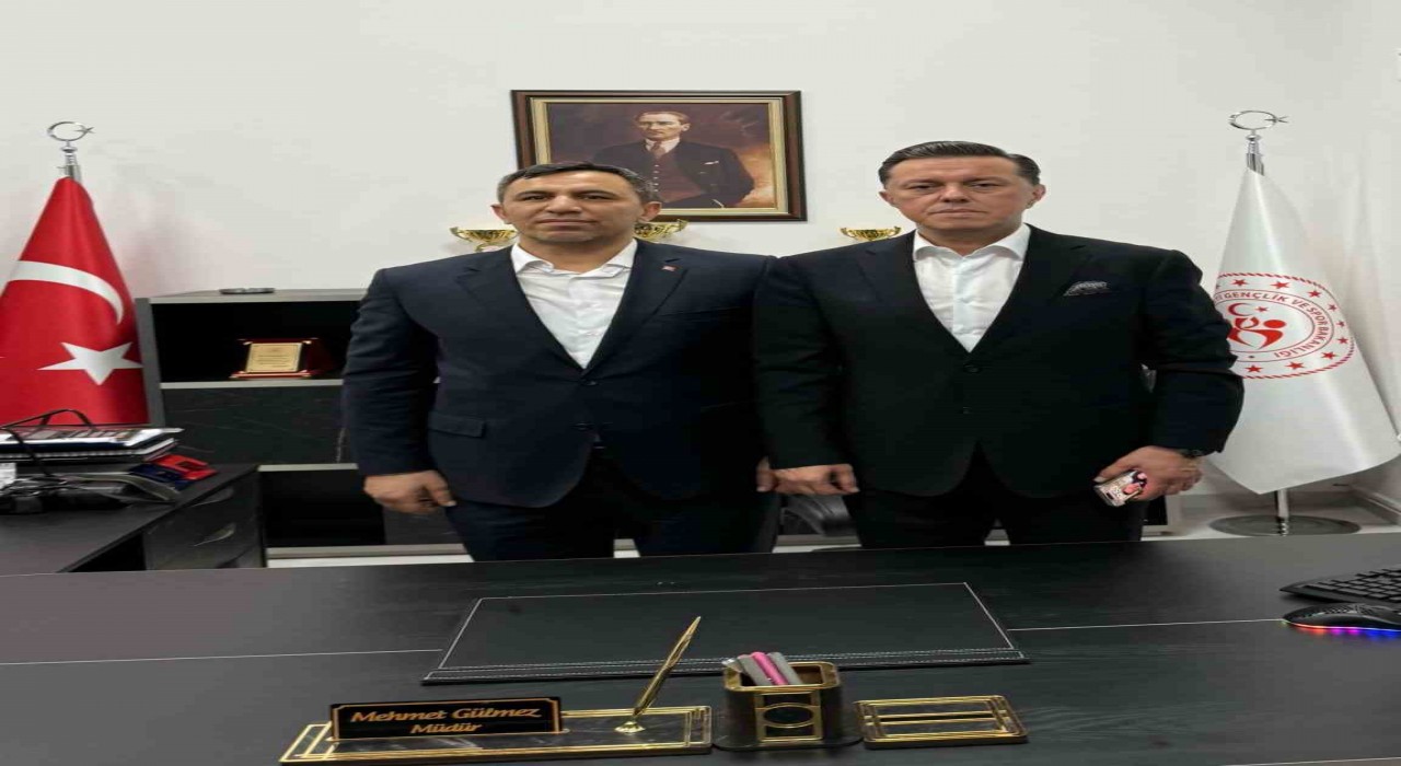 Nebi Hatipoğlundan Beylikova Gençlik ve Spor Müdürlüğüne ziyaret