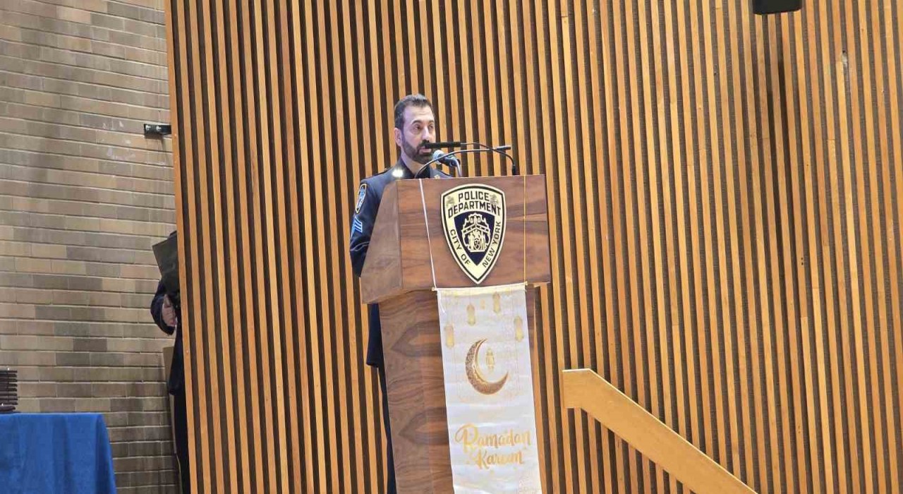 New York Polis Teşkilatındaki Müslüman polisler, iftar yemeğinde bir araya geldi