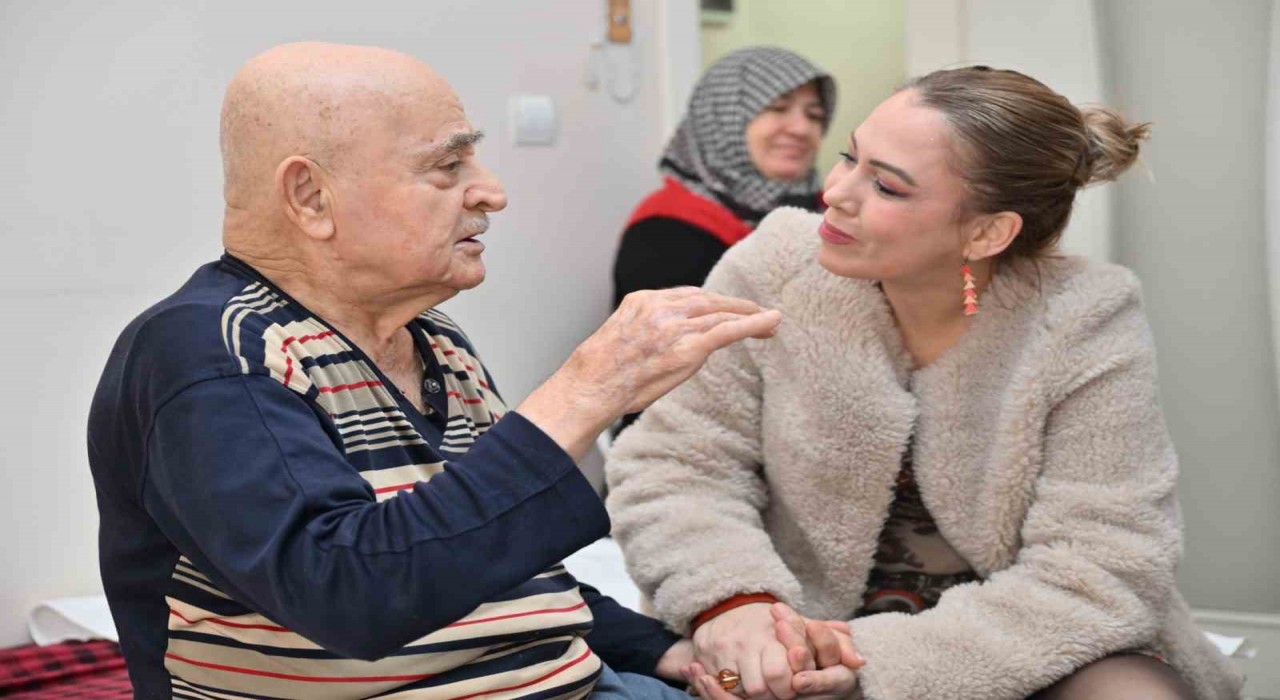 Nurcan Zeyrekten duygulandıran ziyaret