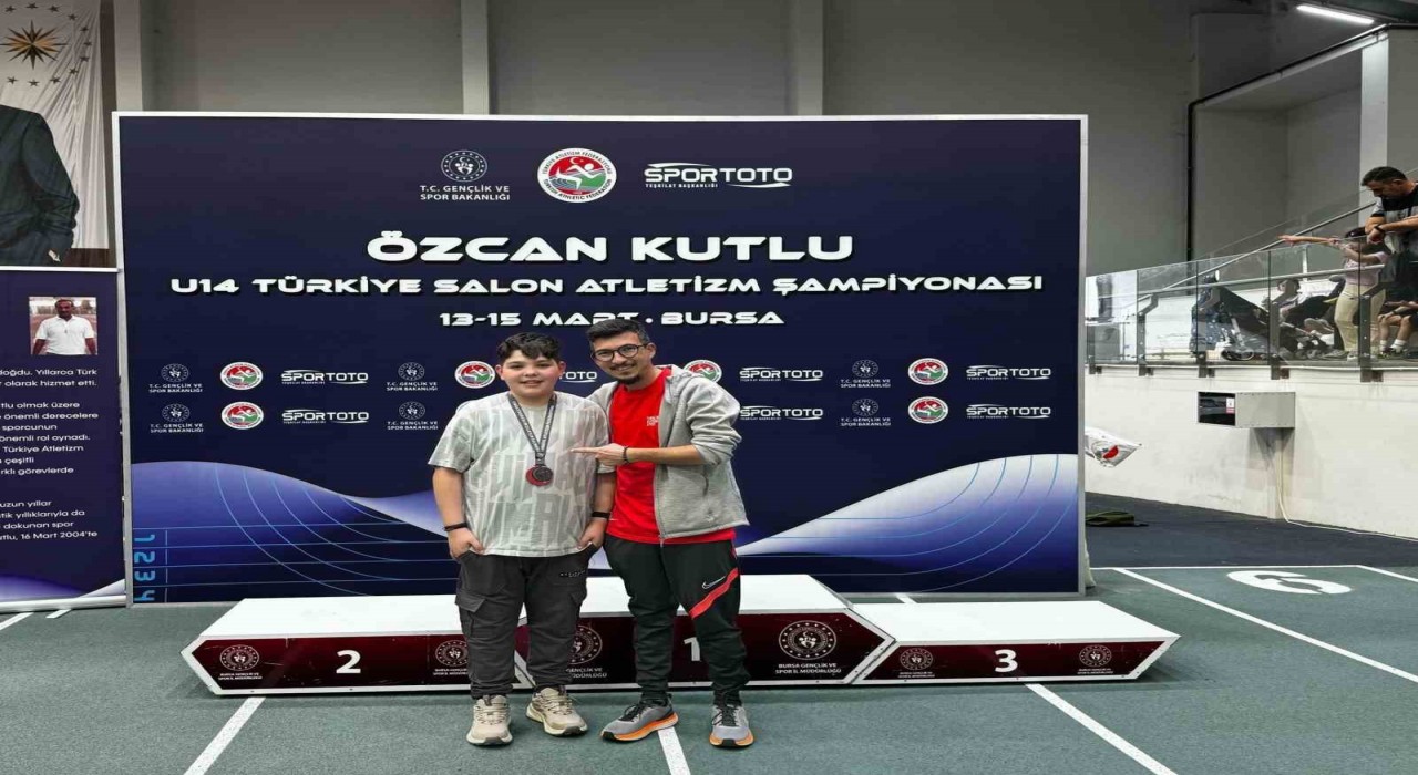 Odunpazarı Spor Kulübünden Atletizm Şampiyonasında büyük başarı