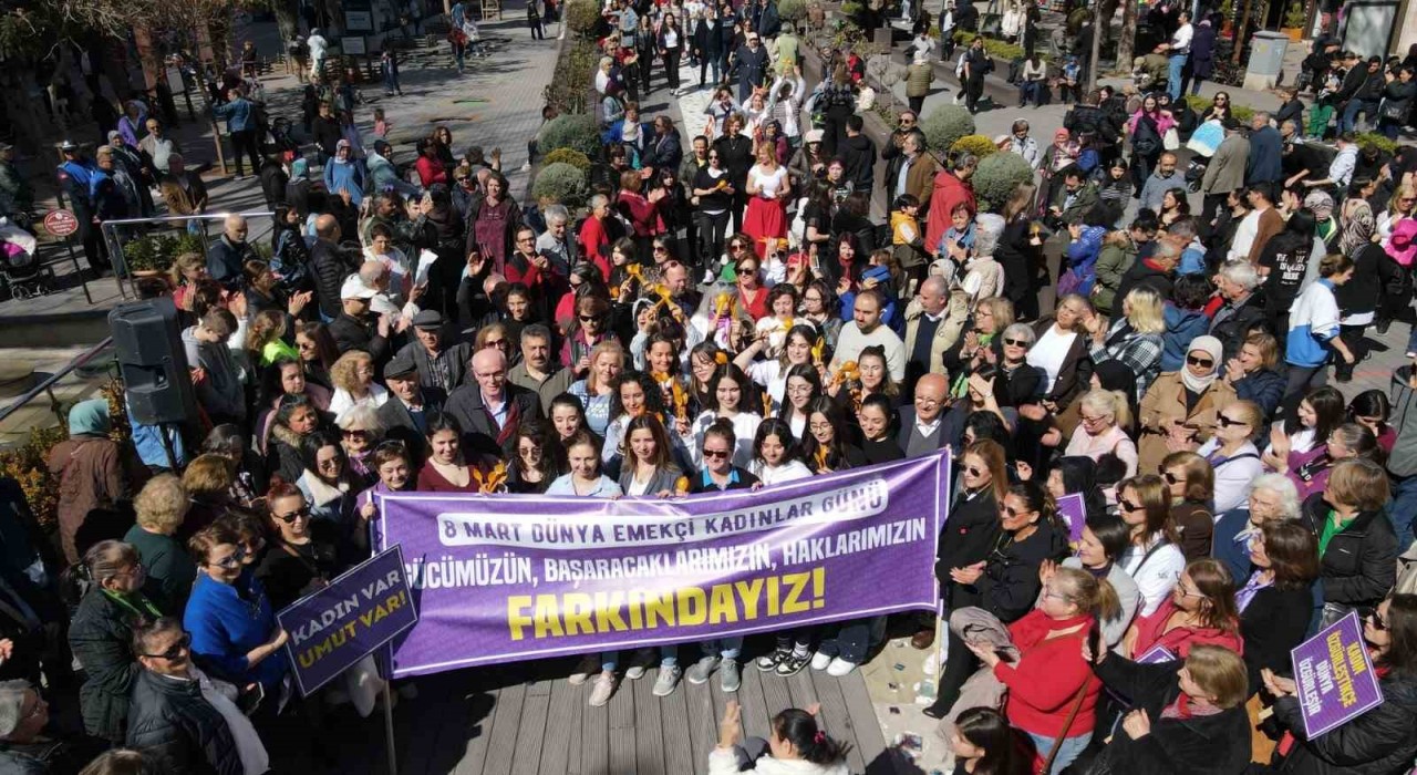Odunpazarında kadınlar eşitlik için buluştu
