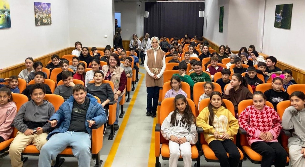 Öğrencilere Su Verimliliği Seferberliği eğitimi