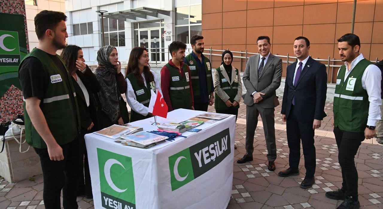 OKÜ’de Bağımlılıkla Mücadele İçin Bilgilendirme Standı Açıldı