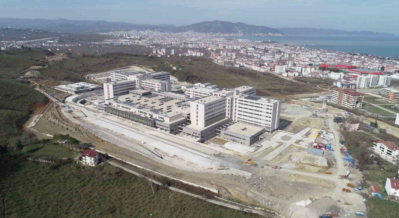Ordu Şehir Hastanesinin son hali: Çalışmalar tüm hızıyla sürüyor
