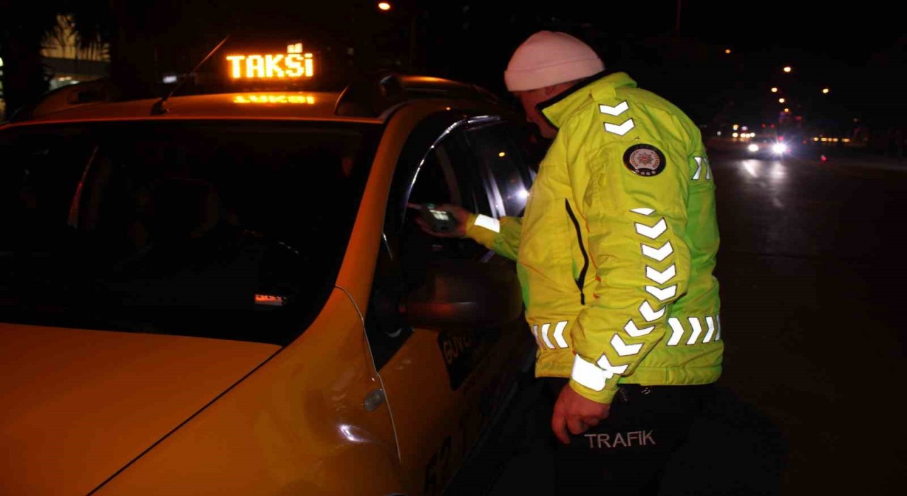 Orduda polisten iftar sonrası eş zamanlı denetim