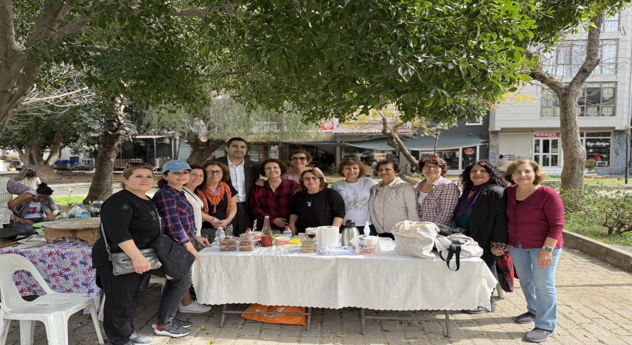 Ortacada Grişimci Kadınlar ve El Emeği Pazarı yapıldı