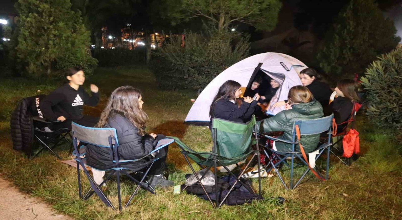 Ortaokul öğrencileri afet bilincini deneyimleyerek öğrendi
