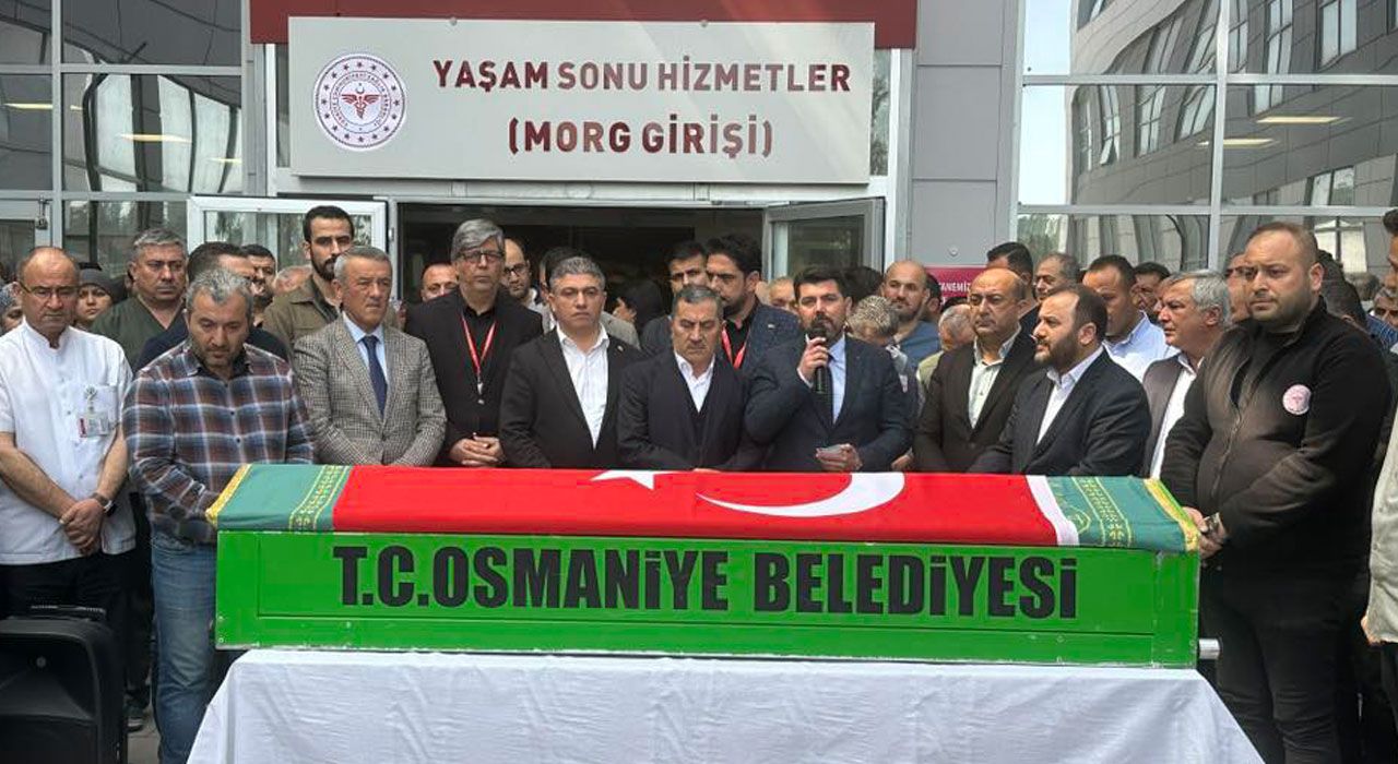 Osmaniye Devlet Hastanesi Personeli Gürbüz İçin Cenaze Töreni Düzenlendi