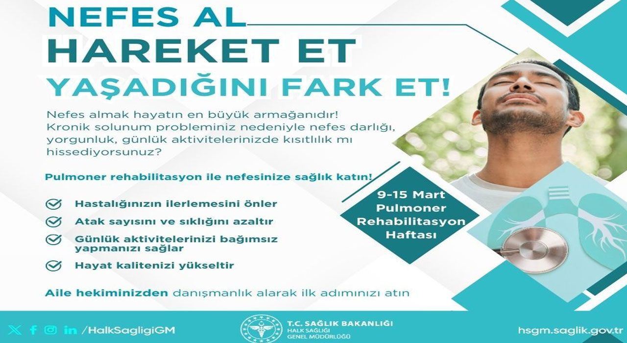 Osmaniye İl Sağlık Müdürlüğü’nden Kronik Solunum Hastalarına Önemli Çağrı