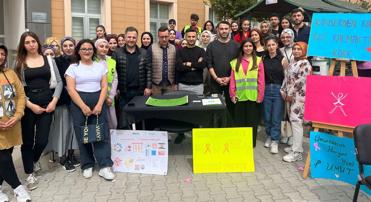 Osmaniye Korkut Ata Üniversitesi'nde Kanserle Mücadele Farkındalık Etkinliği