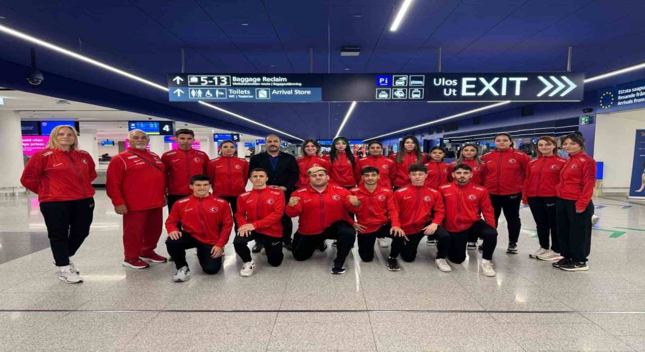Özel Sporcular Atletizm Milli Takımı, Avrupa Şampiyonası için Finlandiyaya gitti