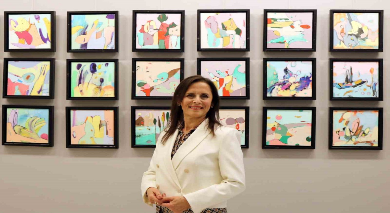 Belgin Akın, SANKO Sanat Galerisi’nde "Var Yok" Sergisini Açtı