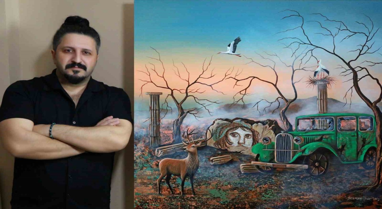 Ressam Selman Uzun SANKO Sanat Galerisinde sergi açacak