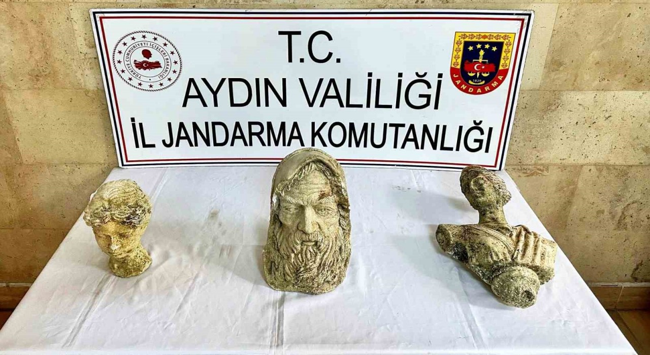 Roma dönemine ait eserleri 200 bin dolara satmak isterken yakalandılar