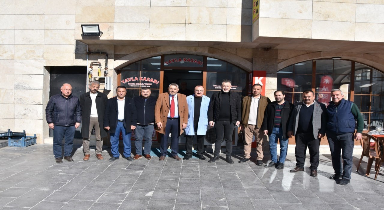 Sadıkoğlu, Eskimalatya esnafıyla bir araya geldi