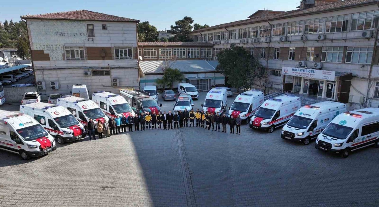 Sağlık Bakanlığından Şanlıurfaya ambulans ve UMKE aracı desteği