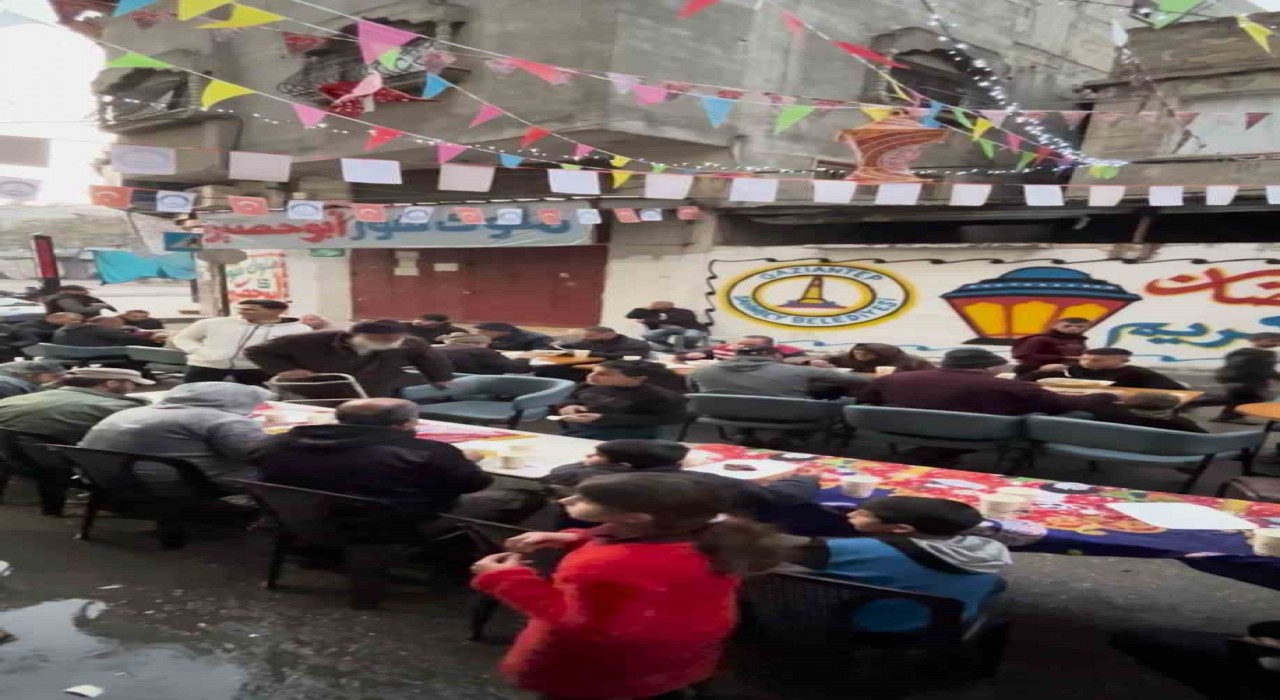 Şahinbey Belediyesinden Gazzede kardeşlik iftarı