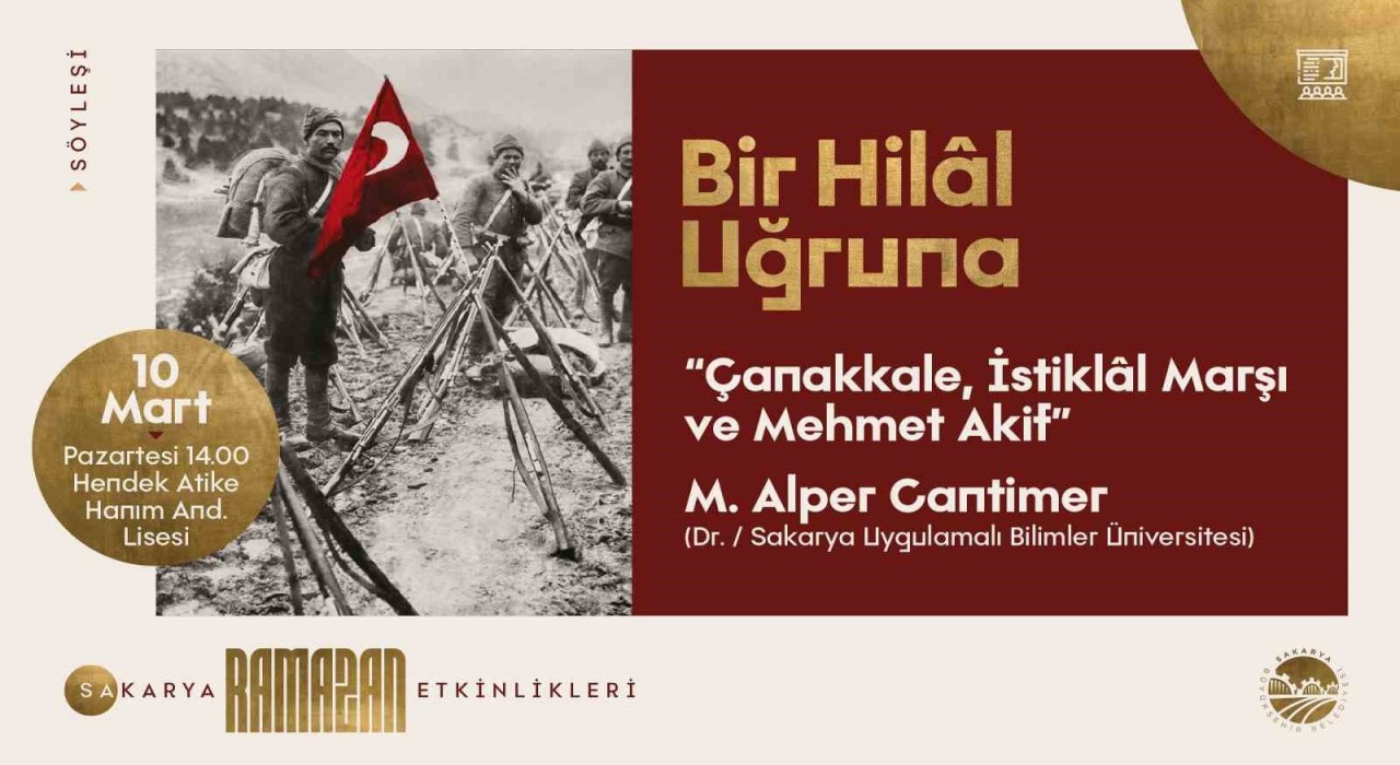 Sakaryada kültür sanat etkinliklerinin yeni haftası iki söyleşi programıyla başlayacak