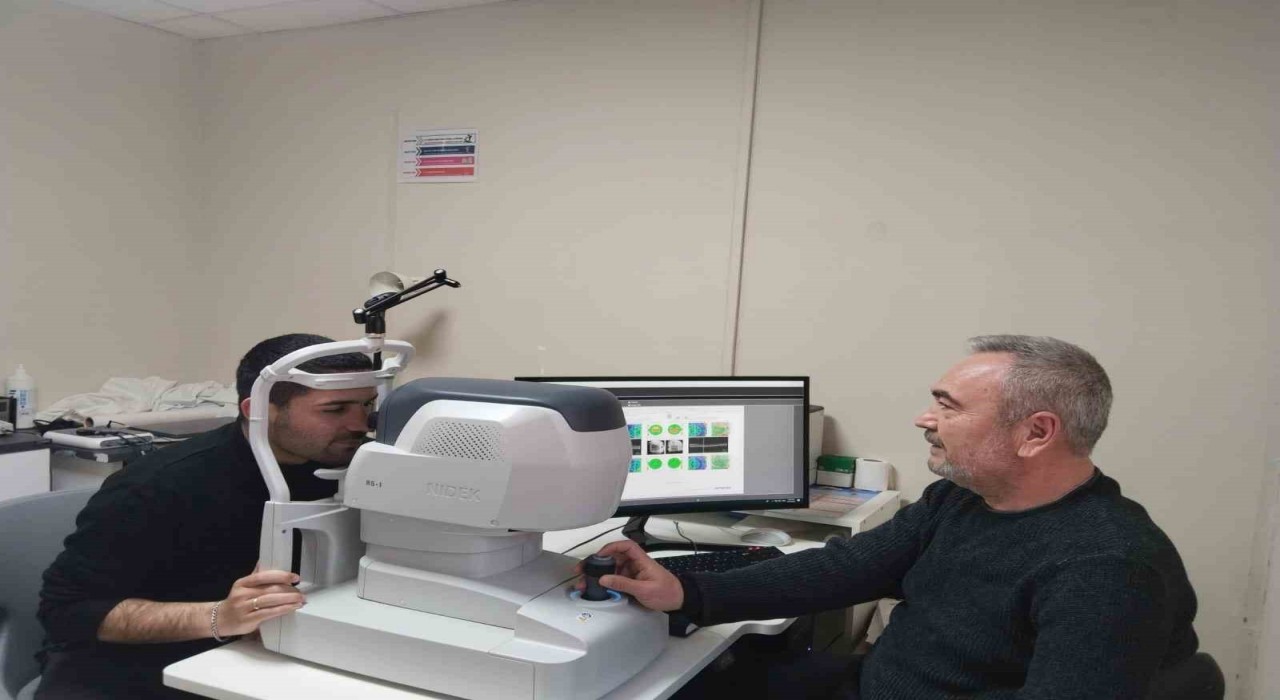 Salihli Devlet Hastanesinden göz sağlığında teknolojik hamle