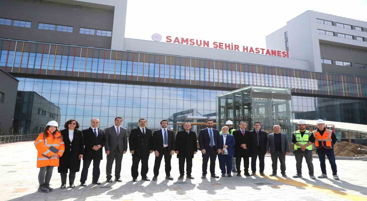 Samsun Şehir Hastanesinde Sağlık Bakanlığına geçici kabul başvurusu yapıldı