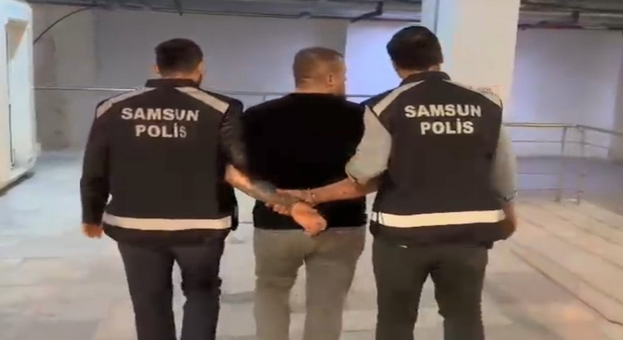 Samsunda 13 yıl ve 8 yıl hapis cezası bulunan 2 kişi yakalandı