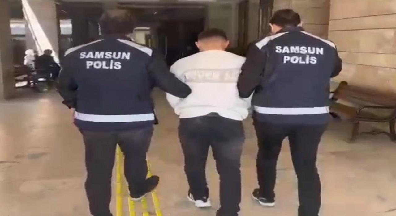 Samsunda 8 yıl hapis cezası bulunan hükümlü yakalandı
