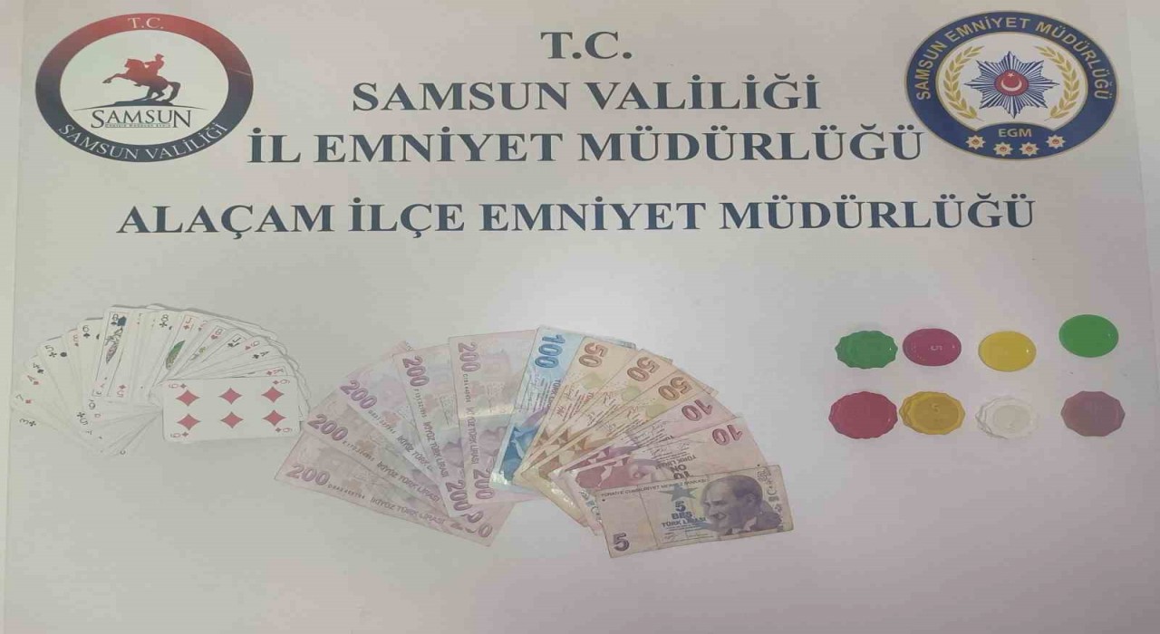 Samsunda bir derneğe daha kumar baskını