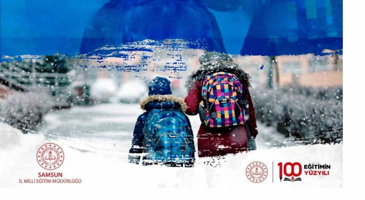 Samsunda eğitime kar engeli