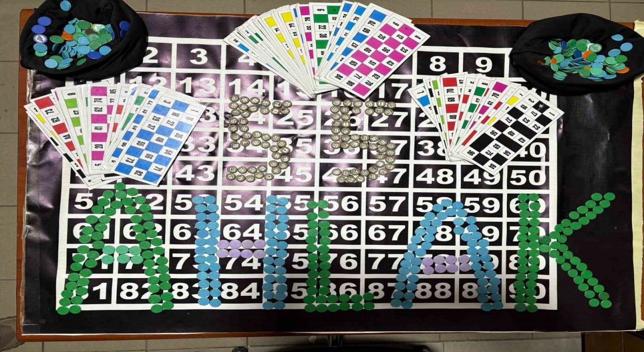 Samsunda kumar oynayan 36 kişiye 332 bin 832 lira para cezası