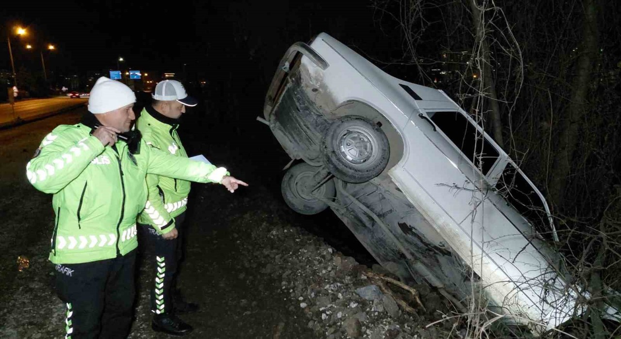 Samsunda trafik kazası: 1 yaralı