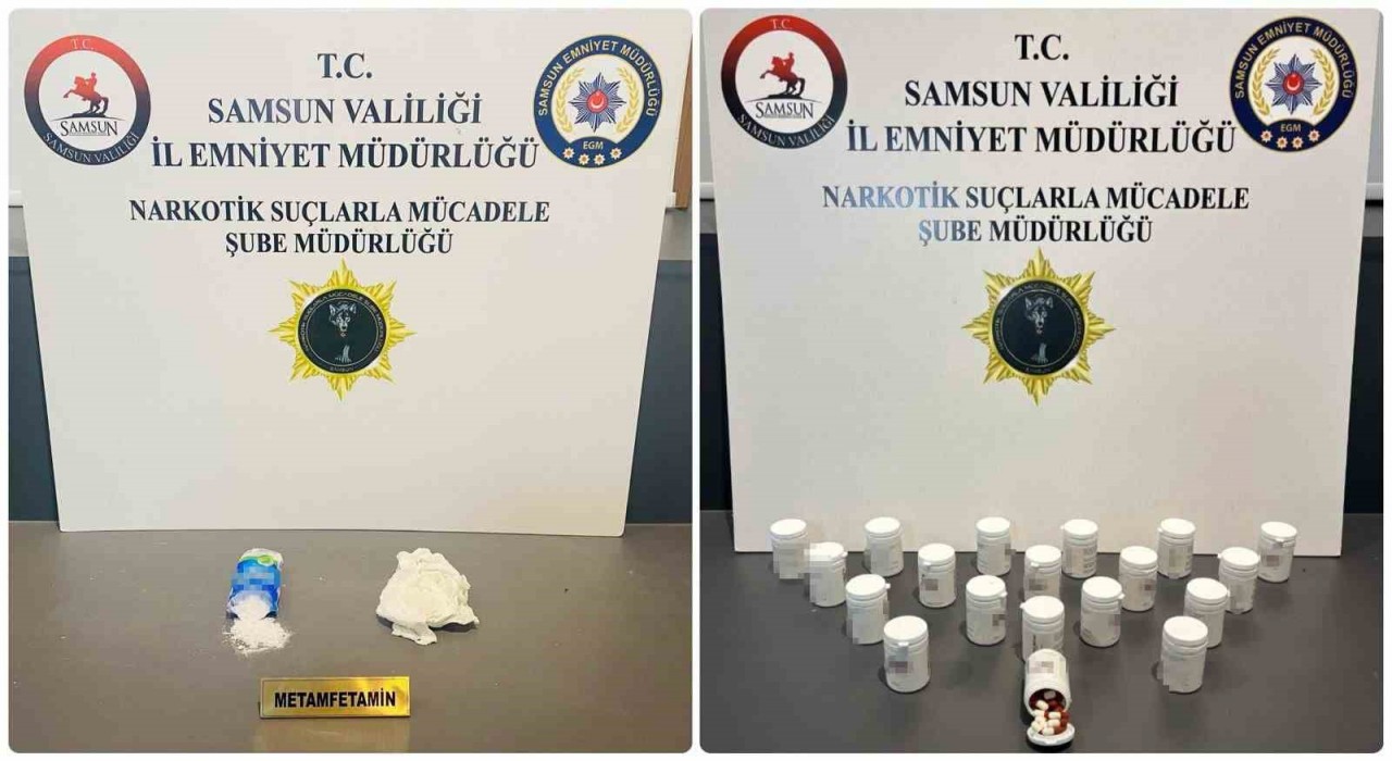 Samsunda uyuşturucu operasyonu: 3 gözaltı