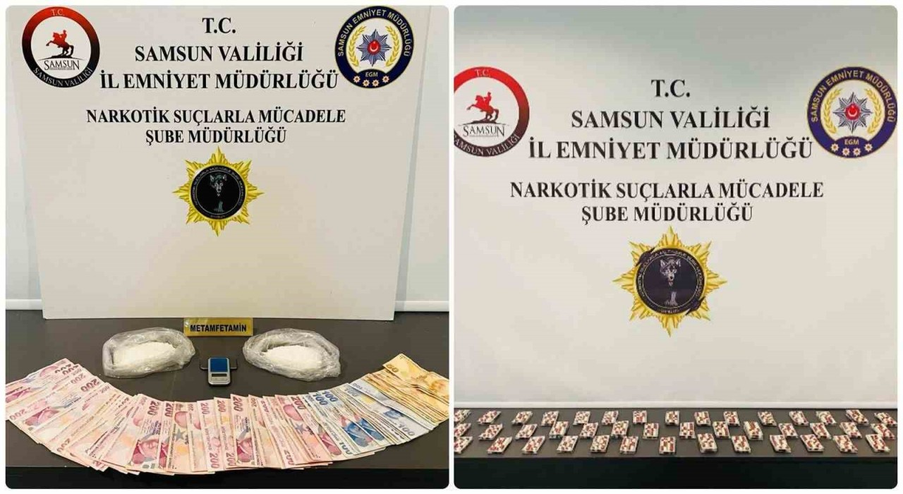 Samsunda uyuşturucu operasyonu: 4 gözaltı