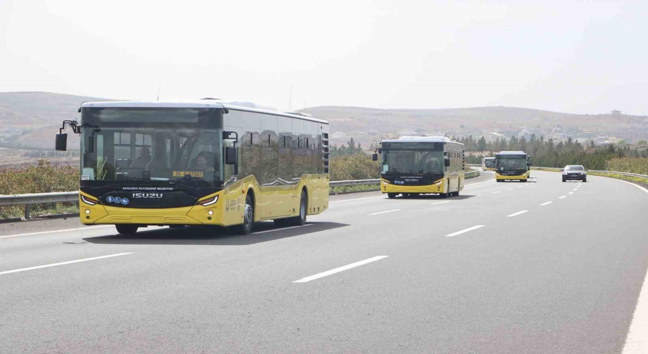 Şanlıurfada 25 yeni otobüs alındı