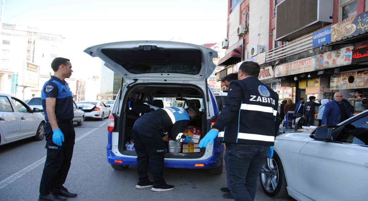 Şanlıurfada çikolata ve bayram şekeri satan iş yerlerine denetim